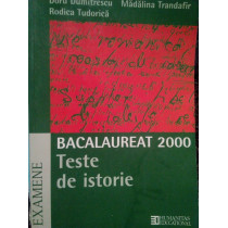 Teste de istorie. Bacalaureat 2000