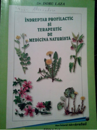 Indreptar profilactic si terapeutic de medicina naturista