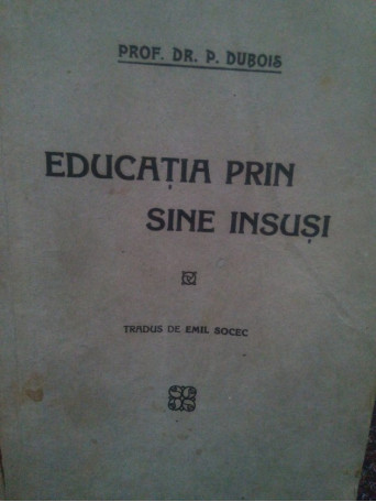 Educatia prin sine insusi