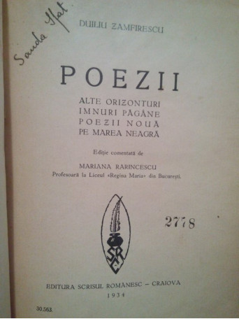 Poezii