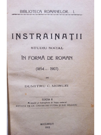 Instrainatii - Studiu social in forma de roman