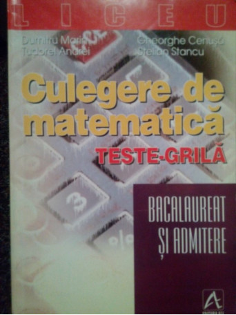 Culegere de matematica