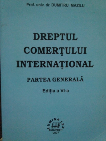 Dreptul comertului international