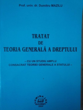 Tratat de teoria generala a dreptului