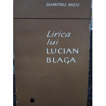 Lirica lui Lucian Blaga