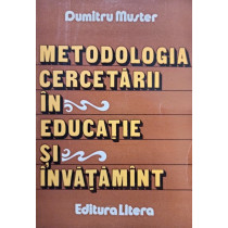 Metodologia cercetarii in educatie si invatamant