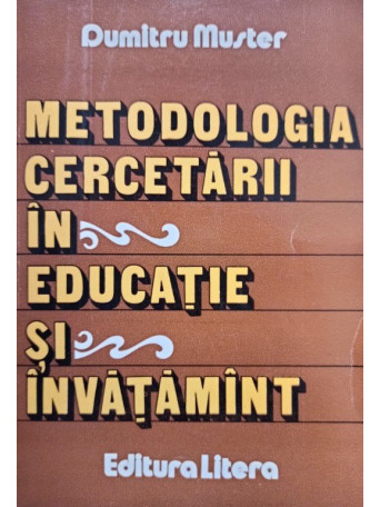 Metodologia cercetarii in educatie si invatamant