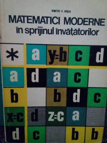 Matematici moderne in sprijinul invatatorilor