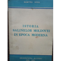 Istoria salinelor Moldovei in epoca moderna