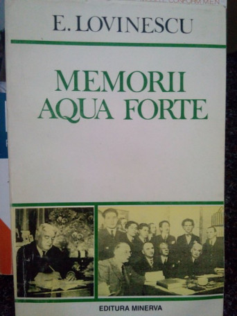 Memorii aqua forte