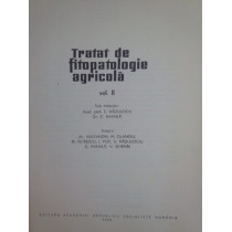 Tratat de fitopatologie agricola, vol. II