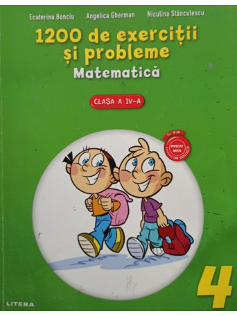 1200 de exercitii si probleme - Matematica clasa a IVa