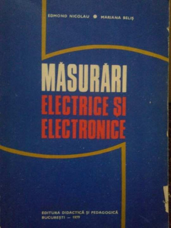 Masurari electrice si electronice