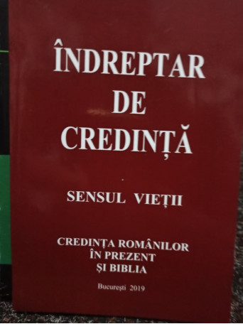 Indreptar de credinta - Sensul vietii