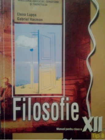 Filosofie. Manual pentru clasa a XIIa