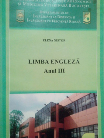 Limba engleza, anul III