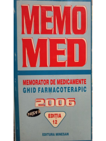 Emanoil Manolescu - Memomed 2006 - 2006 - Brosata