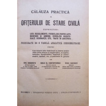 Calauza practica a ofiterului de stare civila