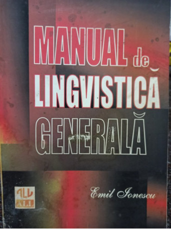 Manual de lingvistica generala