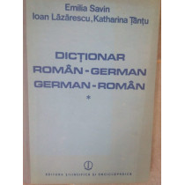 Dictionar romangerman, germanroman