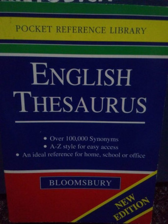 English thesaurus