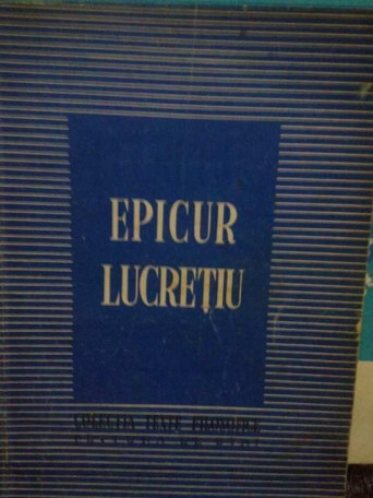 Epicur, Lucretiu