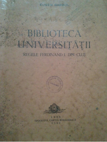 Biblioteca universitatii