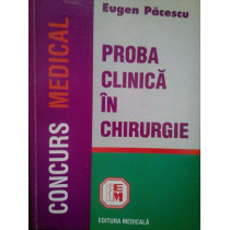 Proba clinica in chirurgie