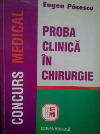 Proba clinica in chirurgie