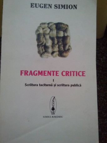 Fragmente critice