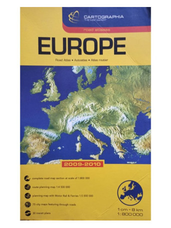 Atlas routier Europe - Road Atlas - Autoatlas - Atlas routier