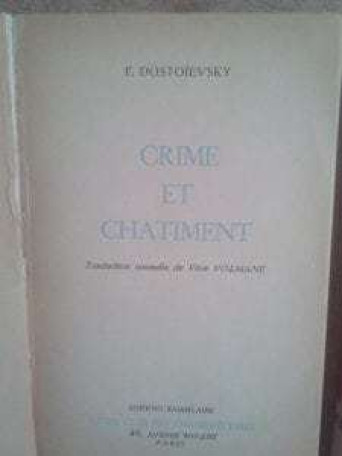 Crime et chatiment