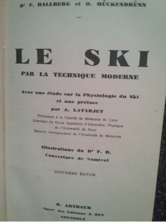 Le ski par la technique moderne