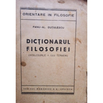 Dictionarul filosofiei