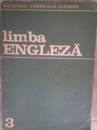 Farca Eugenia - Limba engleza, anul 3 - 1973 - Brosata