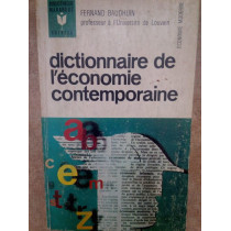 Dictionnaire de l'economie contemporaine