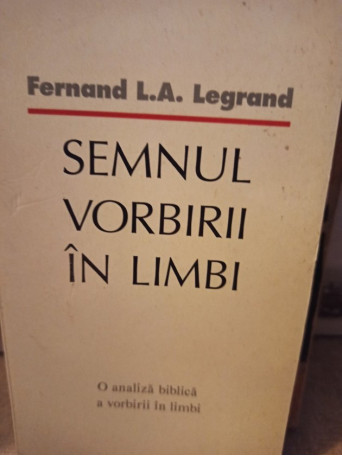 Semnul vorbirii in limbi