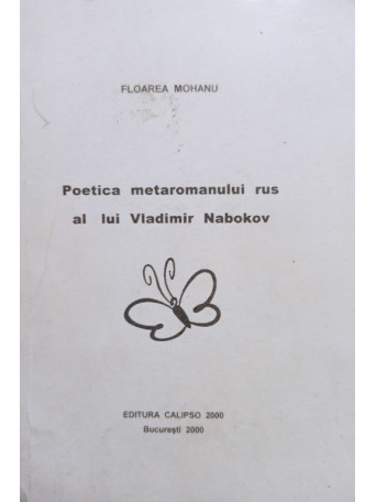 Poetica metaromanului rus al lui Vladimir Nabokov