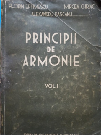 Principii de armonie, vol. 1