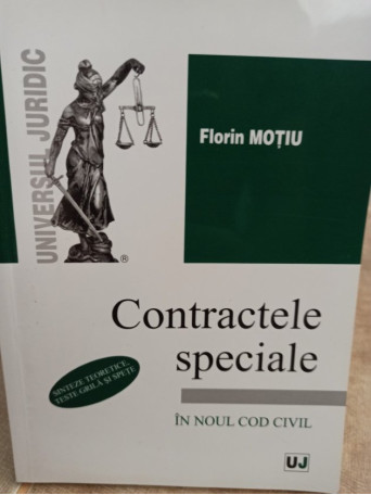 Contractele speciale in noul cod civil