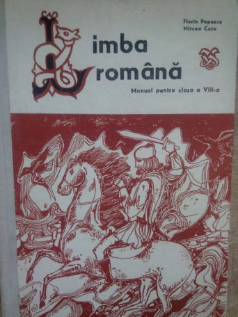 Limba romana, manual pentru clasa a VIII-a