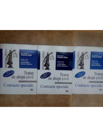 Tratat de drept civil, 3 vol.