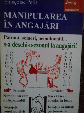 Manipularea in angajari