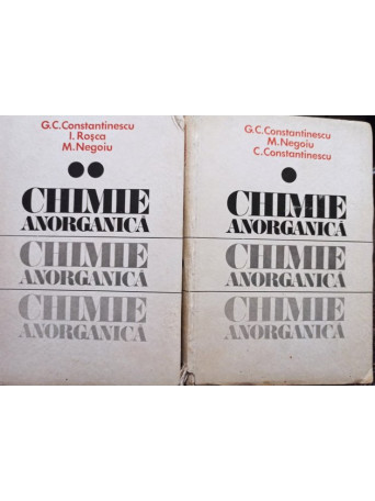 Chimie anorganica, 2 vol.