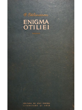 Enigma otiliei