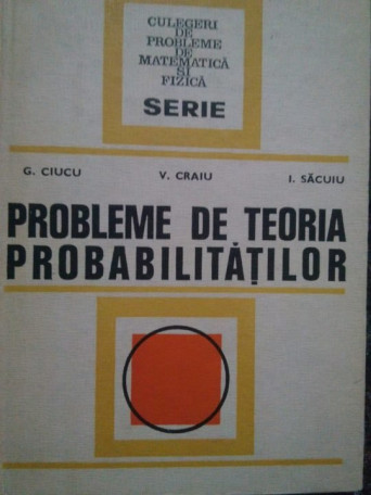 Probleme de teoria probabilitatilor