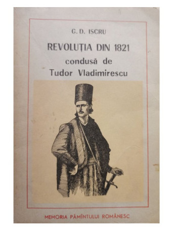 Revolutia din 1821 condusa de Tudor Vladimirescu