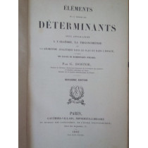 Elements de la theorie des determinants