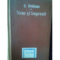 Note si Impresii