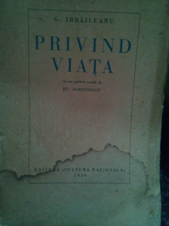 Privind viata